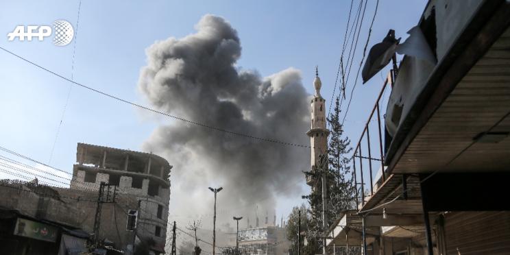 L’AFP présente sur le terrain pour couvrir la tragédie de la Ghouta